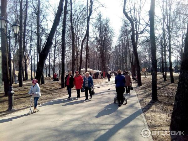 Кремлевский парк Великий Новгород