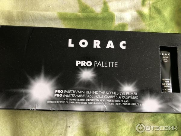 Палетка теней Lorac PRO фото