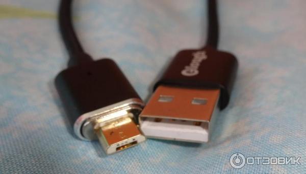 Магнитный USB-кабель eLough для зарядки телефона фото