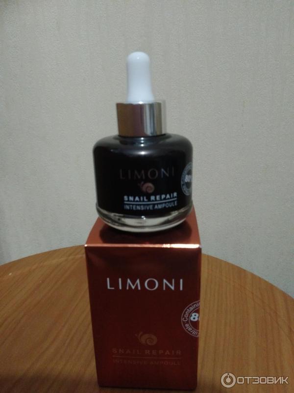 Восстанавливающая сыворотка Limoni Snail Repair Intensive Ampoule фото