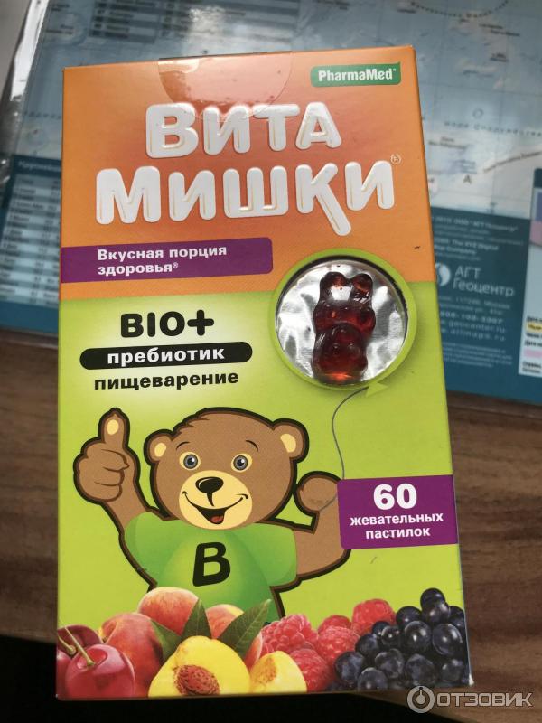 Витамины для детей ВитаМишки Bio+ фото