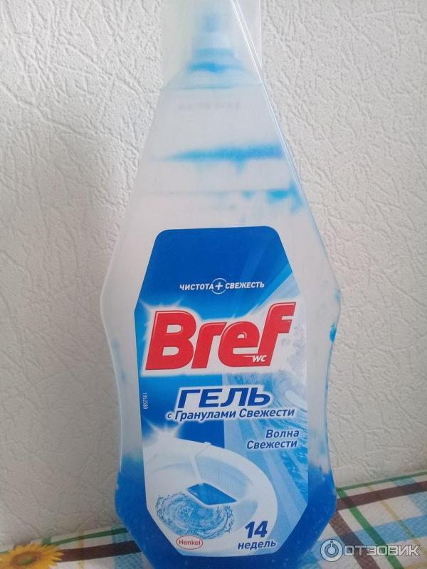 Освежитель для туалета bref гель