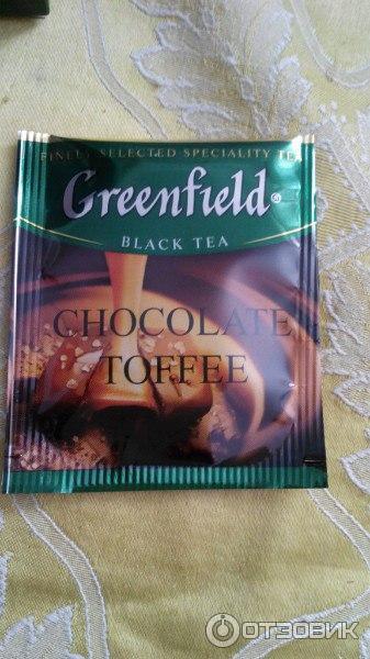 Чай Greenfield Chocolate Toffee в пакетиках фото