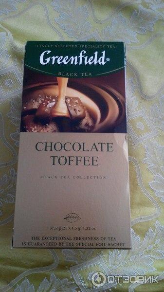 Чай Greenfield Chocolate Toffee в пакетиках фото