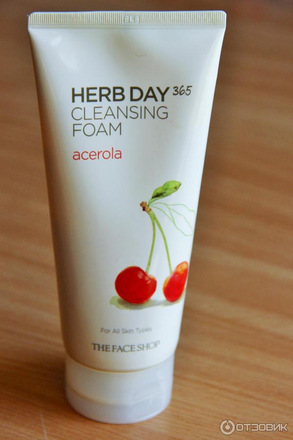 Пенка для умывания The Face Shop Herb Day 365