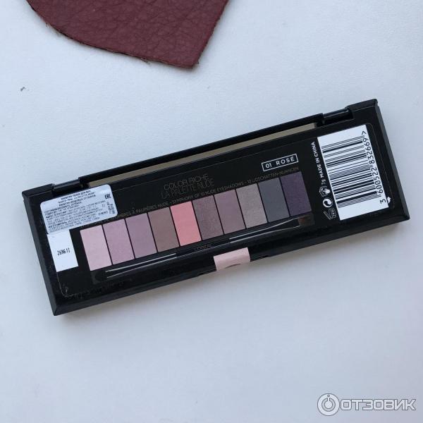 Палетка теней La Palette Nude Rose фото