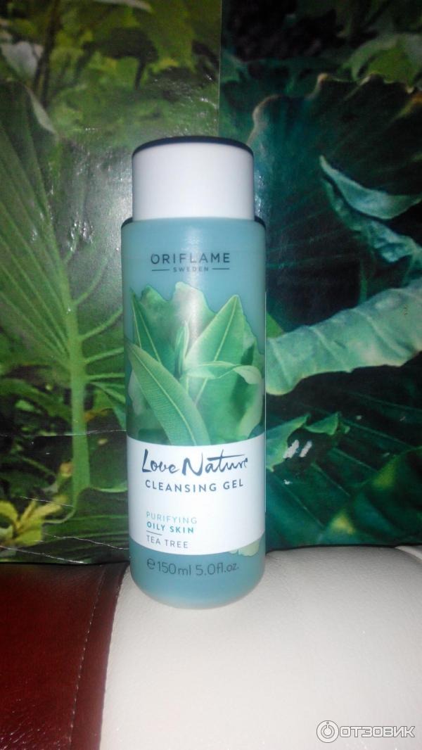 Очищающий гель для лица Oriflame Love Nature Чайное дерево фото