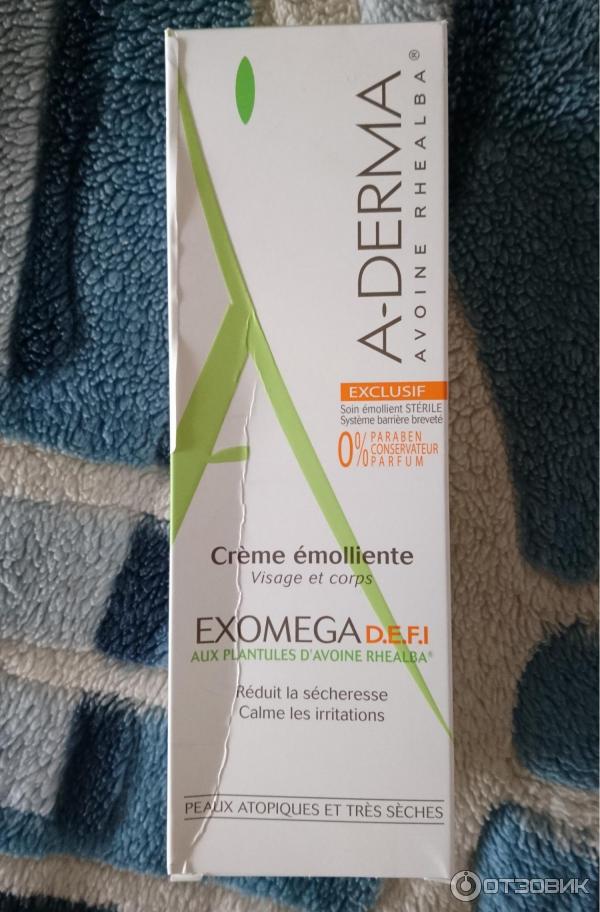 Смягчающий крем A-Derma Emollient cream EXOMEGA DEFI фото