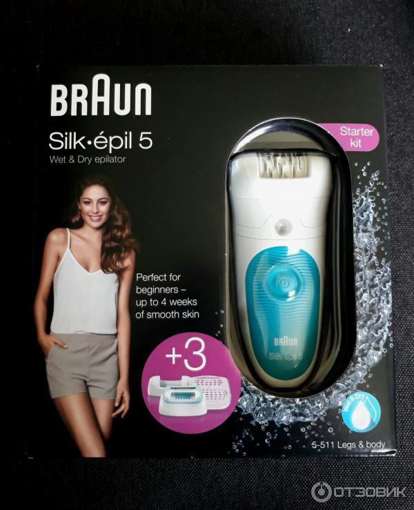 Эпилятор Braun Silk-epil 5 5-511 Wet&Dry фото