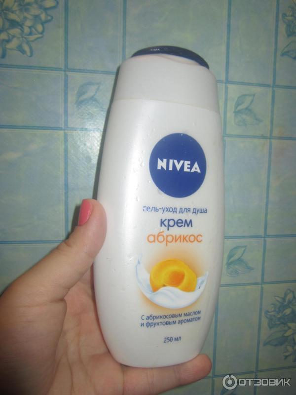 Гель-крем для душа Nivea Крем абрикос фото