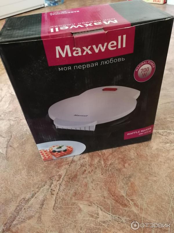 Вафельница Maxwell MW-1573 W фото