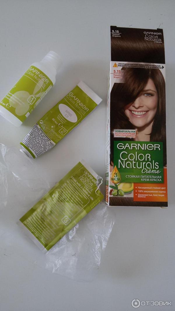 Краска для волос GARNIER Color Naturals 5.15 Пряный Экспрессо фото