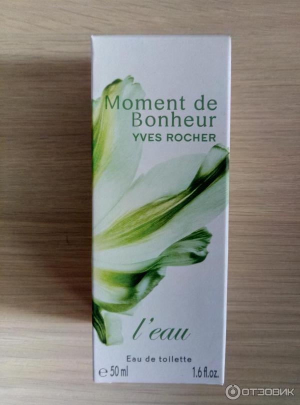 Туалетная вода Yves Rocher Moment de Bonheur L'eau фото