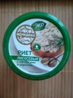Риет из лосося с каперсами и укропом Меридиан-Эко фото