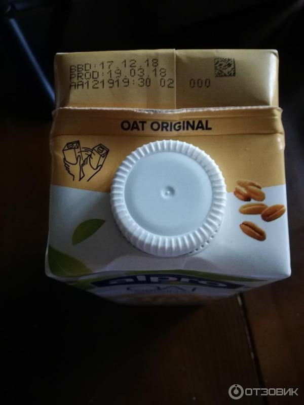 Напиток овсяный Alpro OAT original фото