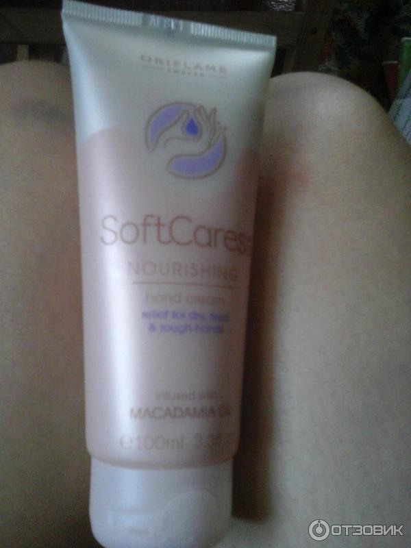 Крем для рук Oriflame SoftCaress Nourishing hand cream фото