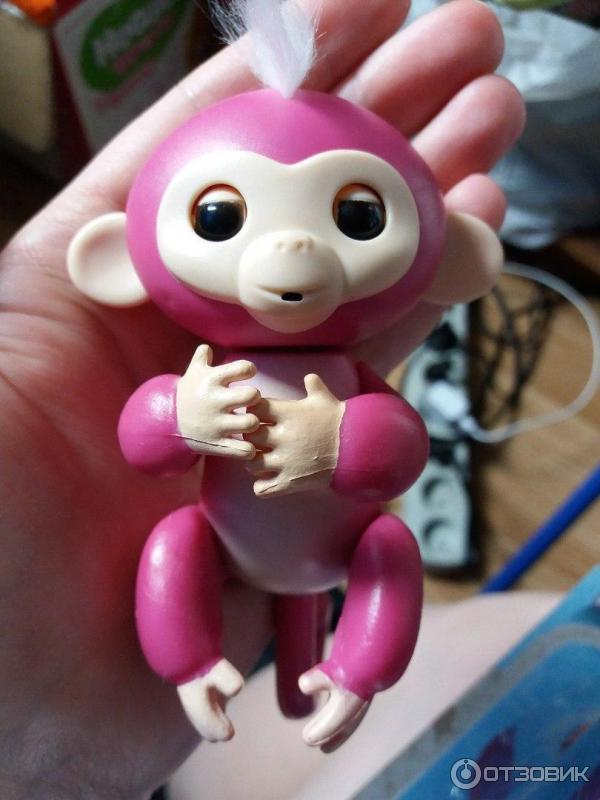 Интерактивная игрушка Fingerlings Happy Monkey фото