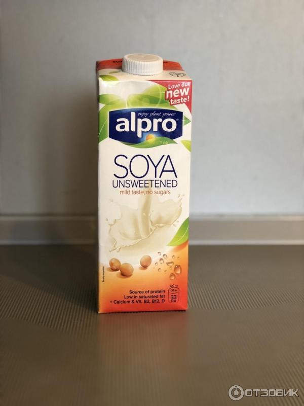 Соевый напиток Alpro Soya Unsweetened фото