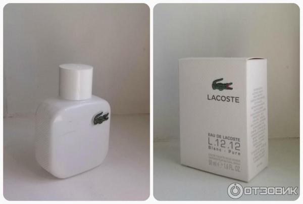 Туалетная вода для мужчин Lacoste L.12.12. Blanc White фото