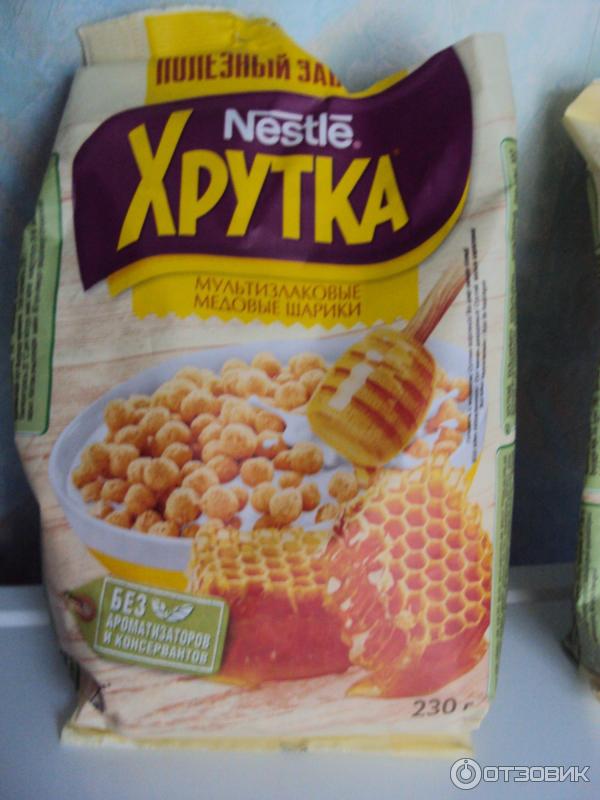 Медовые шарики Nestle Хрутка фото