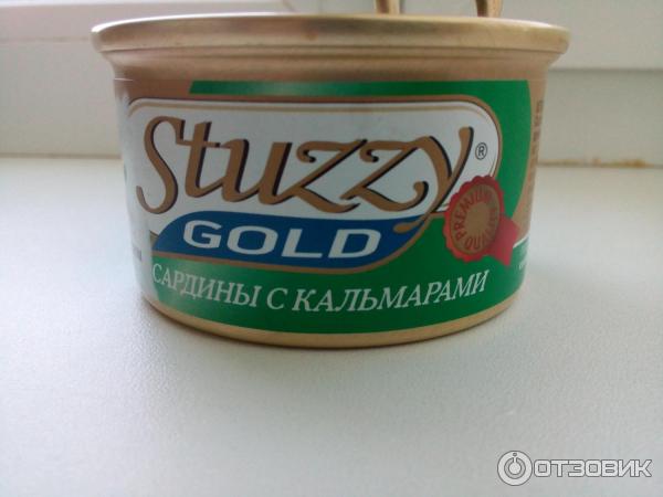 Консерва Stuzzy gold сардины с кальмарами