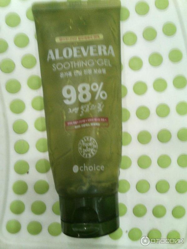 Гель для лица и тела Echoice Aloevera Soothing Gel 98% фото