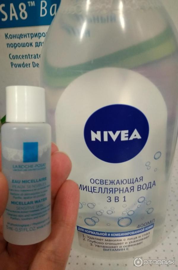 Освежающая мицеллярная вода Nivea 3 в 1 фото