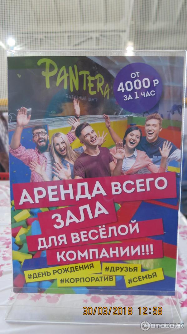 Батутный центр пантера