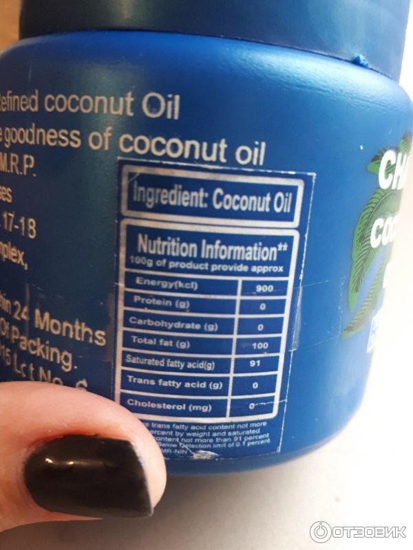 индийское кокосовое масло Chanda Coconut Oil