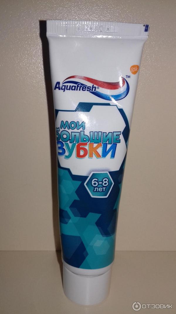 Зубная паста Aquafresh Мои большие зубки фото