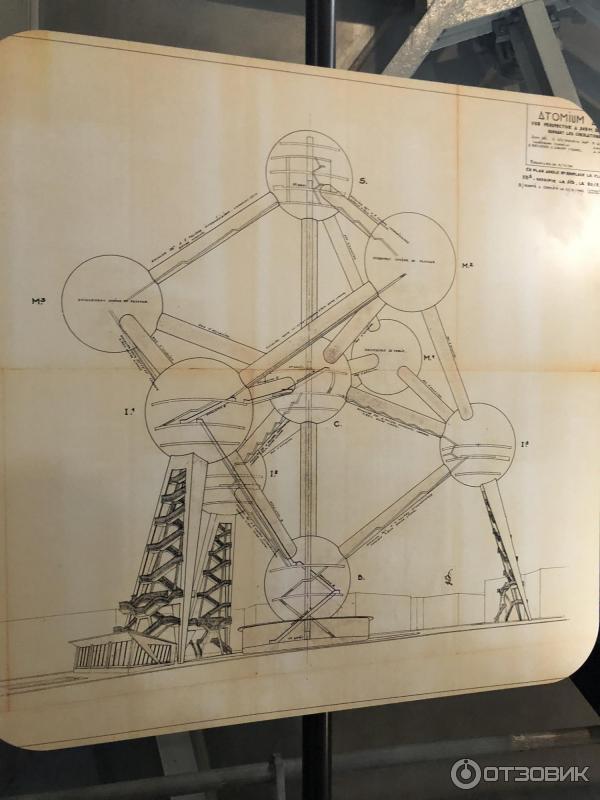 Атомиум (Бельгия, Брюссель) фото