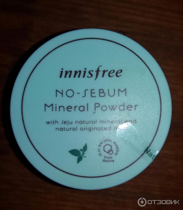 Пудра рассыпчатая Innisfree No sebum mineral Powder фото