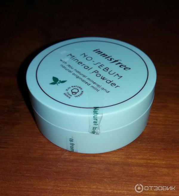 Пудра рассыпчатая Innisfree No sebum mineral Powder фото