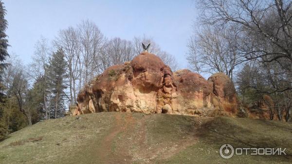 Красные камни в Национальном парке