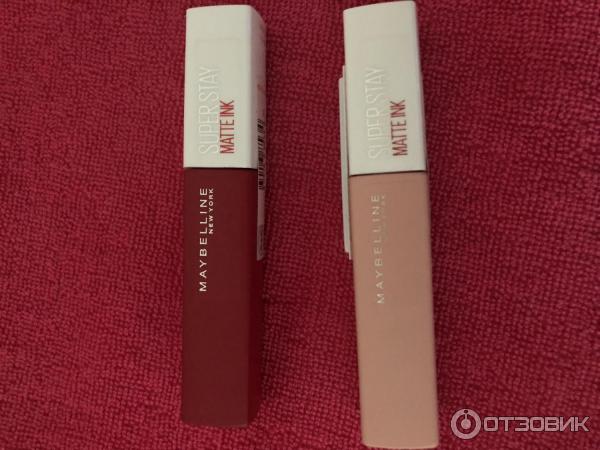 Жидкая матовая помада MAYBELLINE SuperStay Matte Ink фото