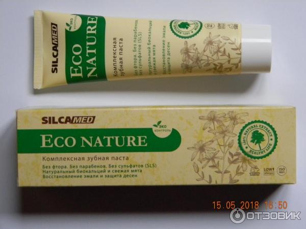 Зубная паста Silka med Eco Nature фото