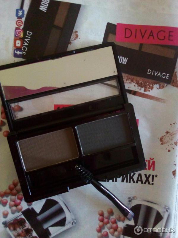 Набор для моделирования бровей Divage Eyebrow Styling Kit фото