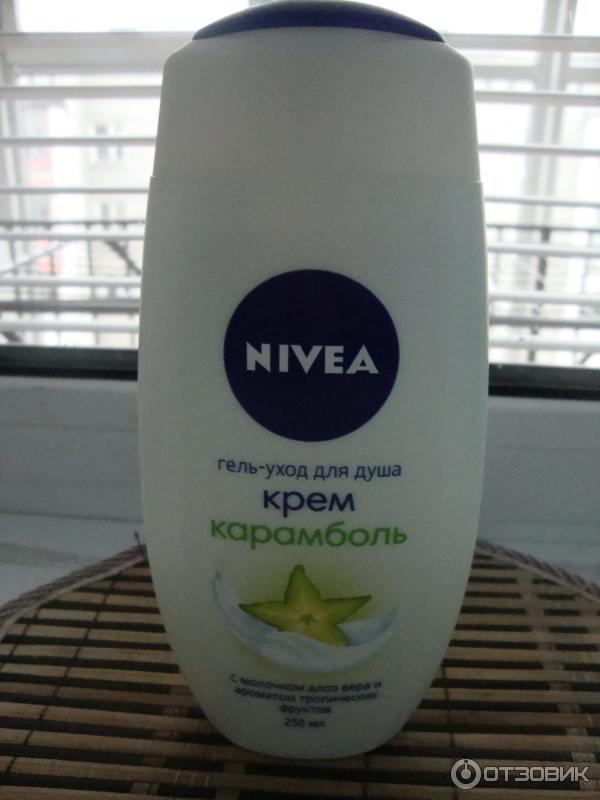 Гель-уход для душа Nivea Крем Карамболь фото