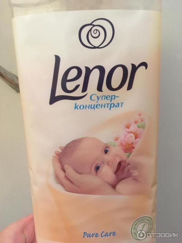 Концентрированный кондиционер для белья Lenor Миндальное масло фото