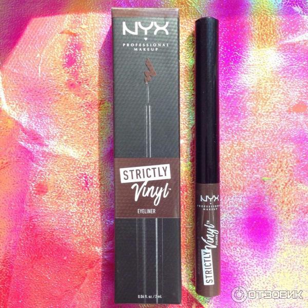 Подводка для глаз NYX Strictly vinyl eyeliner фото