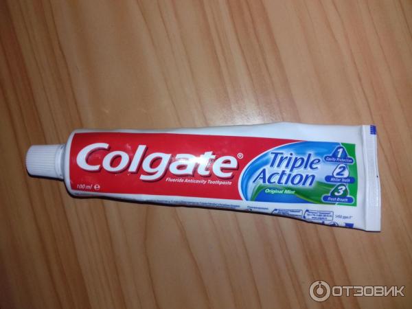 Зубная паста Colgate Тройное действие фото