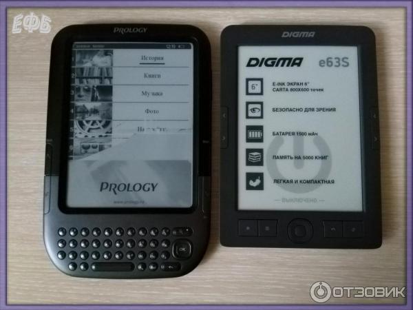 Электронная книга DIGMA e63s фото