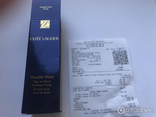 Тональный флюид Estee Lauder Double Wear Nude фото