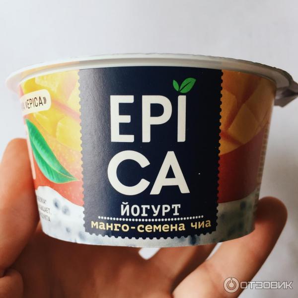 Epica йогурт манго. Epica йогурт манго и семена чиа. Семена чиа йогурт эпика. Семена чиа йогурт эпика. Йогурт epica чиа.