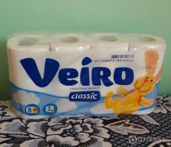 Туалетная бумага Veiro Classic фото