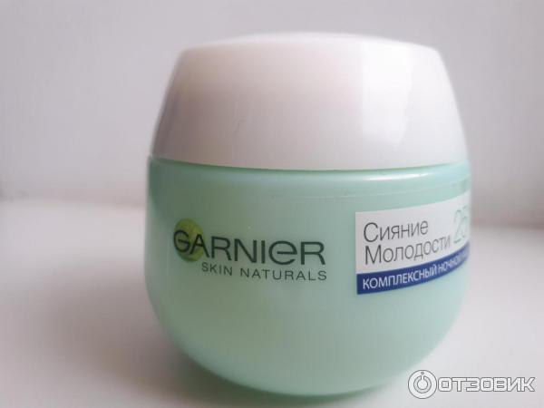 Крем для лица Garnier Сияние молодости 25+ ночной уход фото