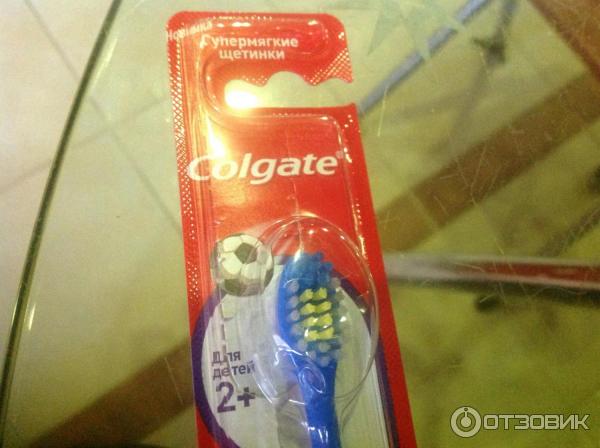 Зубная щетка Colgate для детей 0-2 года супермягкие щетинки фото