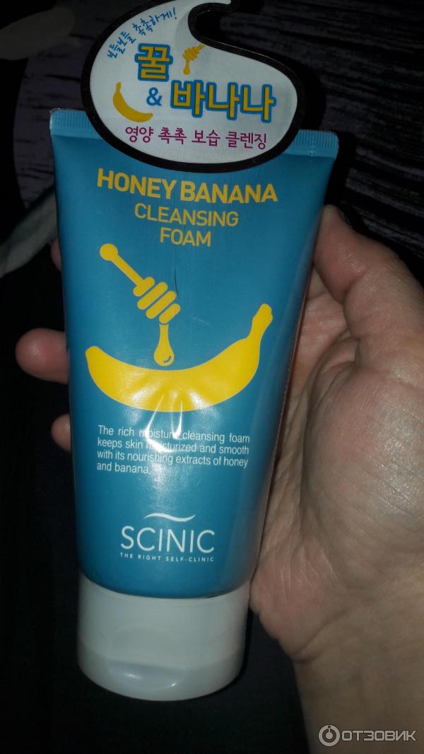 Пенка для умывания Honey Banana Cleansing Foam фото