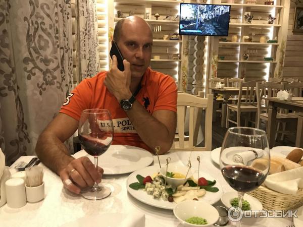 Легкий ужин в ресторане