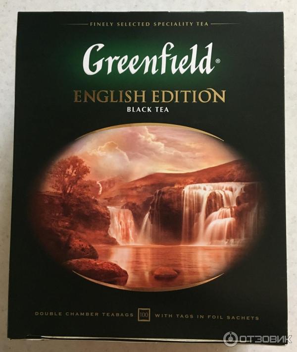 Черный чай Greenfield English Edition фото